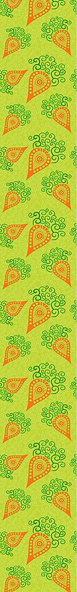 patterned-wallpaper-filigree-baby-carrots