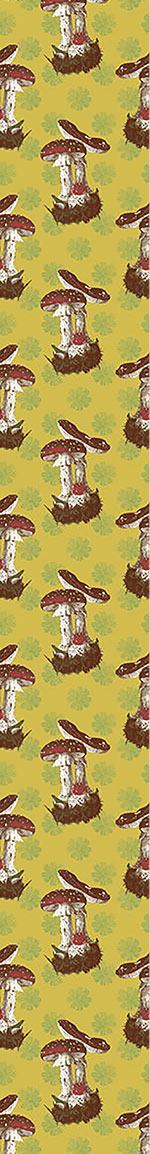 patterned-wallpaper-lucky-mushrooms