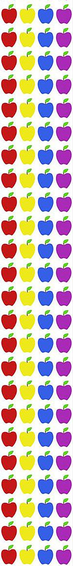 patterned-wallpaper-apple-multicolor