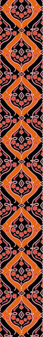 patterned-wallpaper-folkloria-orange