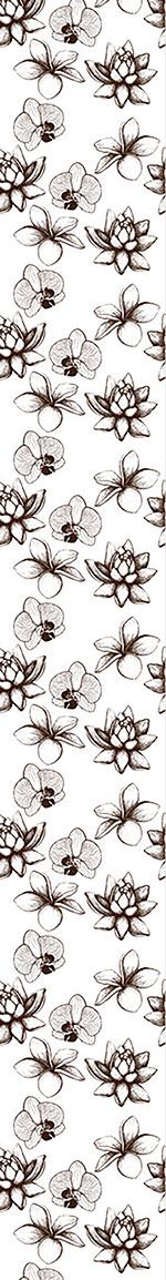 patterned-wallpaper-vintage-exotic-plants