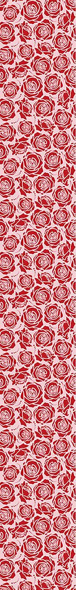 patterned-wallpaper-rose-blossoms-rosey