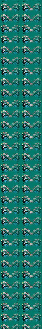 patterned-wallpaper-peacocks-showing-off