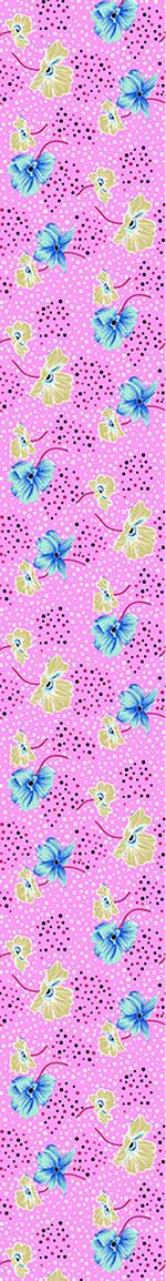 patterned-wallpaper-blossoms-and-dots