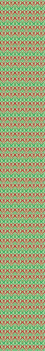 patterned-wallpaper-hearts-on-green
