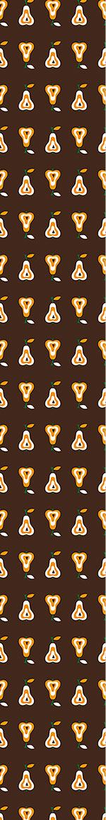 patterned-wallpaper-chocolate-fondue-with-pear