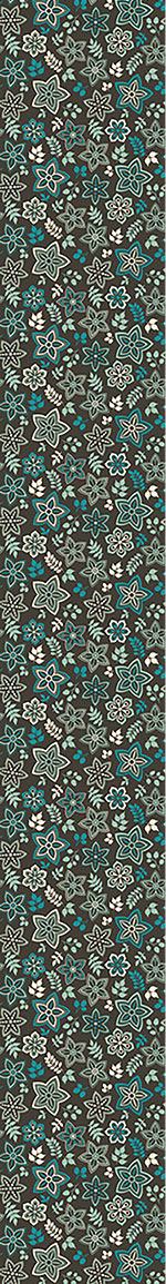 patterned-wallpaper-blossom-and-leaf-fantasy