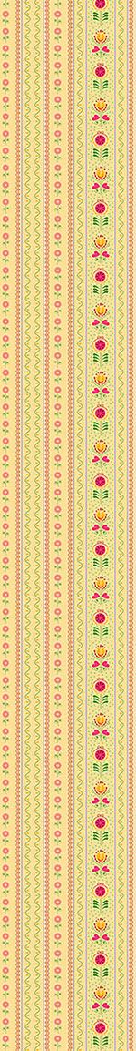 patterned-wallpaper-florets-and-tulips
