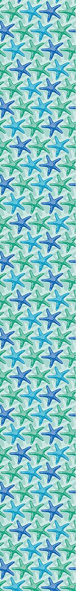 patterned-wallpaper-starfish-mint