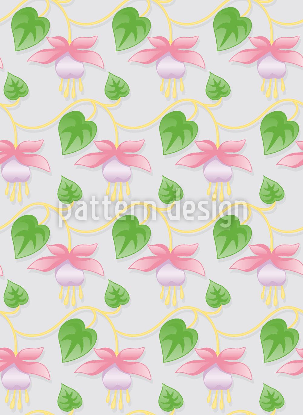 patterned-wallpaper-delicate-garden-fuchsia