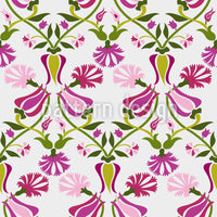 patterned-wallpaper-tulips-and-carnations-pink