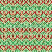 patterned-wallpaper-hearts-on-green