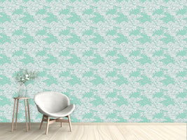 patterned-wallpaper-vintage-flowers-mint