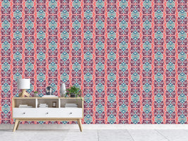 patterned-wallpaper-romanesque-fresco