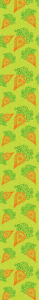 patterned-wallpaper-filigree-baby-carrots