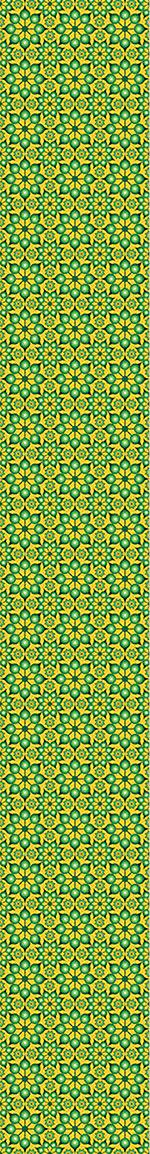 patterned-wallpaper-dimensioned-flowers