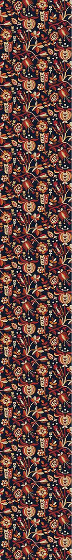 patterned-wallpaper-eastern-flower-fantasy