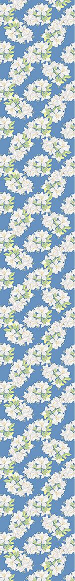 patterned-wallpaper-lily-bouquet