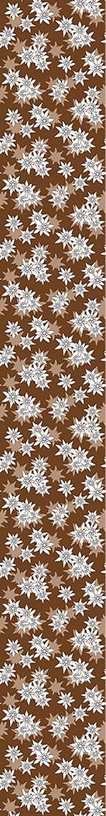 patterned-wallpaper-edelweiss-brown