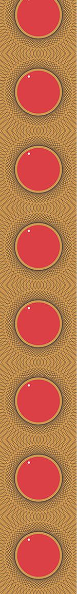 patterned-wallpaper-round-shapes