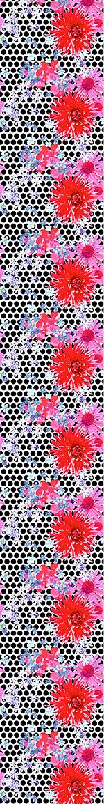 patterned-wallpaper-scattered-flowers-avantgarde