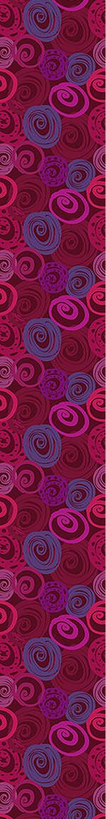 patterned-wallpaper-roses-in-circles