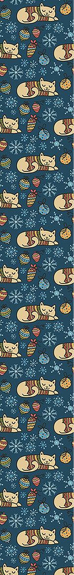 patterned-wallpaper-dreaming-winter-cats