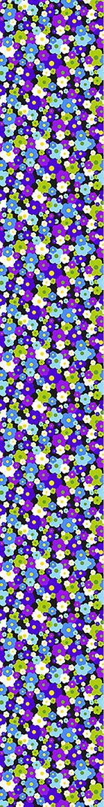 patterned-wallpaper-flower-dream-in-a-retro-dress