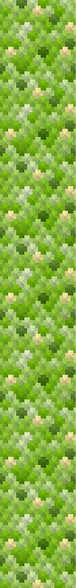 patterned-wallpaper-pentagon-pixels-in-the-grass