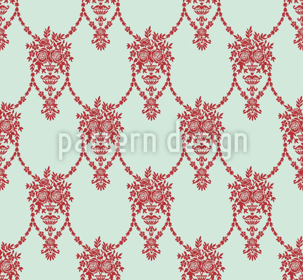 patterned-wallpaper-amphora-mio-red