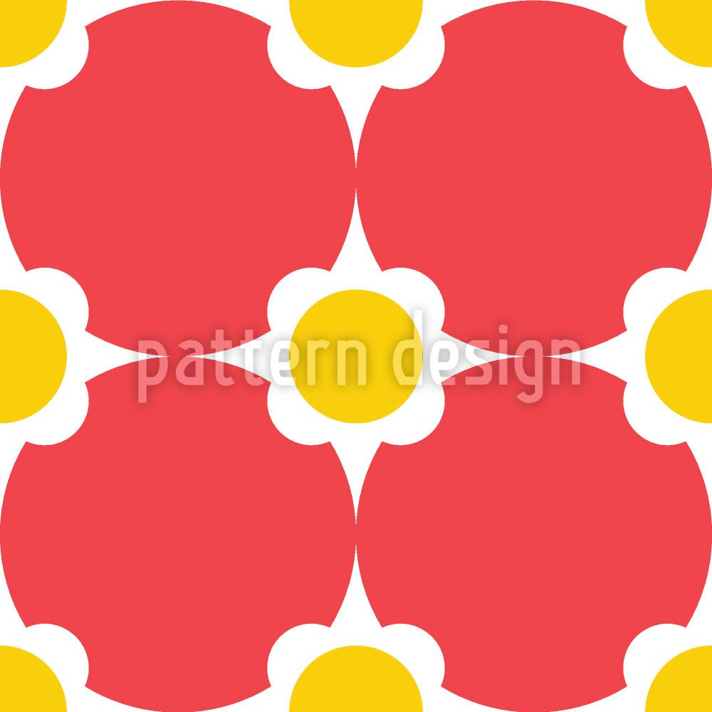 patterned-wallpaper-flower-dots