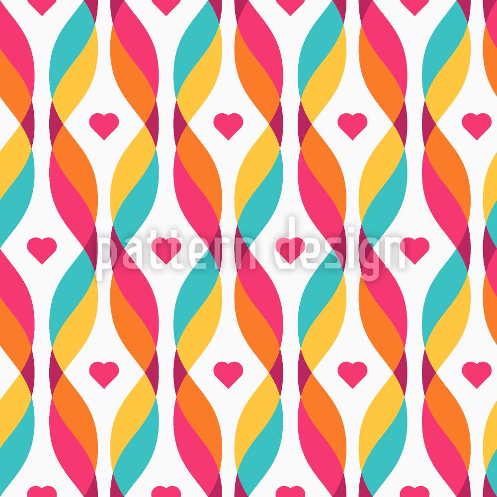 patterned-wallpaper-ribbons-and-hearts