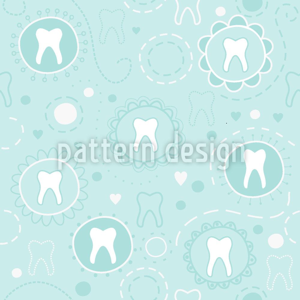 patterned-wallpaper-primary-teeth-of-little-baby-boys