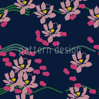 patterned-wallpaper-lotus-love-blue