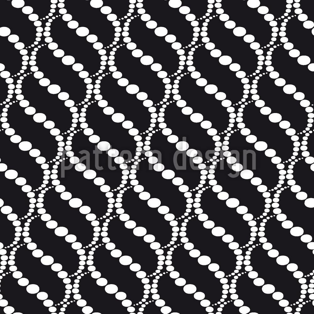 patterned-wallpaper-wavy-dots-black