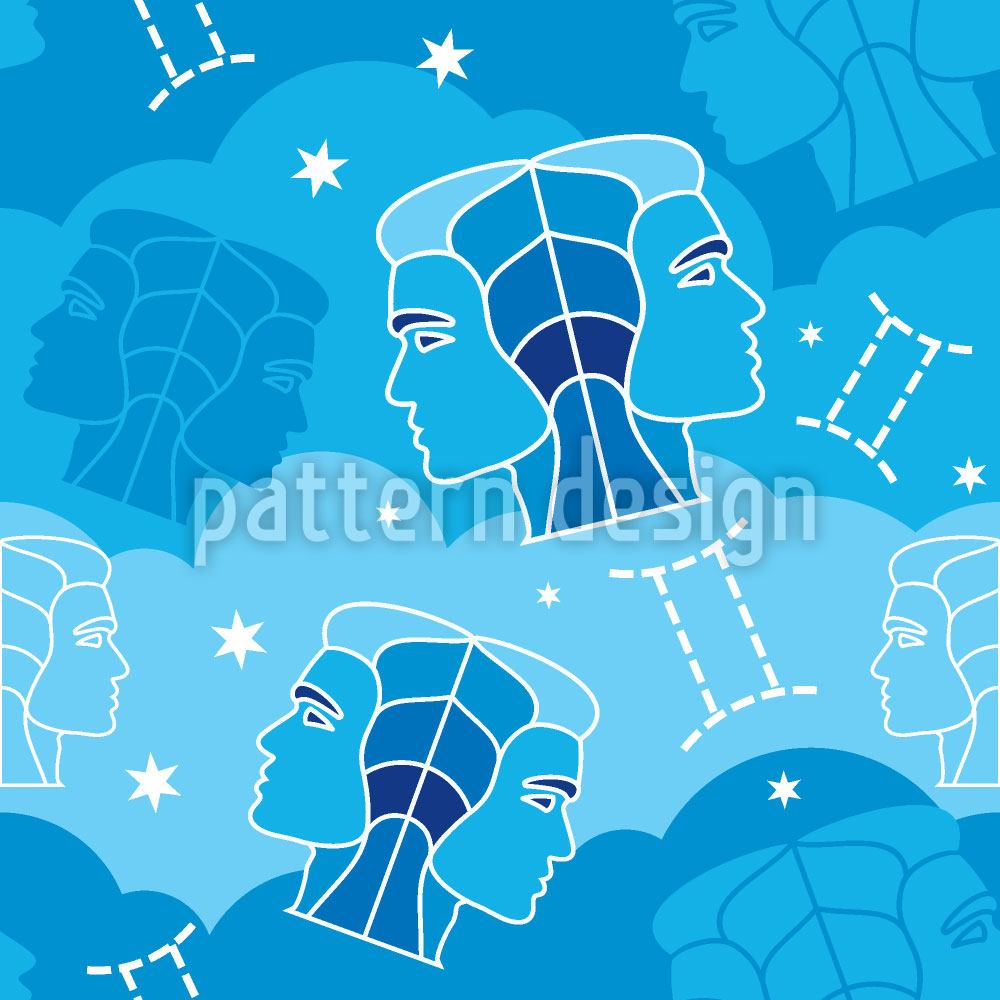 patterned-wallpaper-born-in-gemini-sign