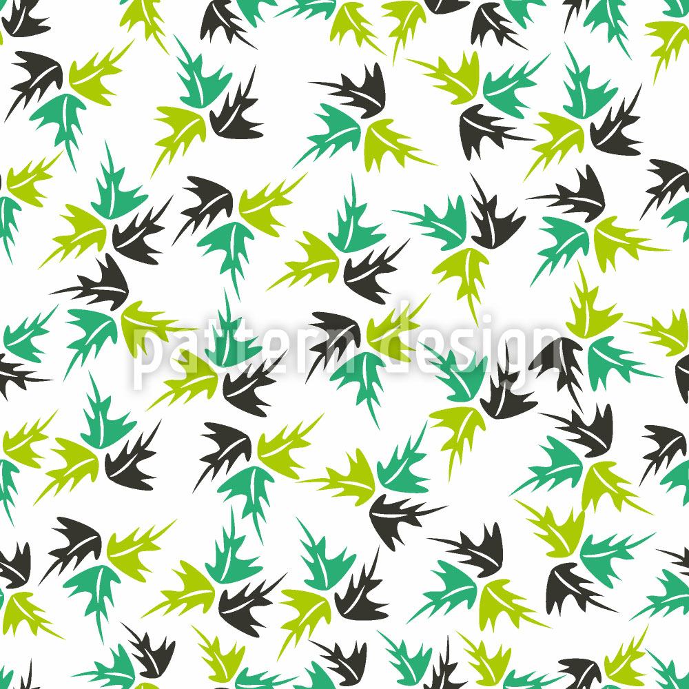 patterned-wallpaper-leaf-dance