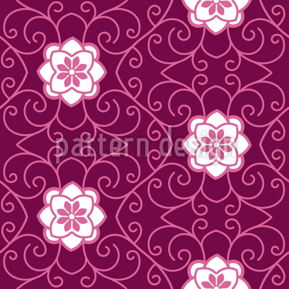 patterned-wallpaper-sleeping-beauty