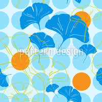 patterned-wallpaper-ginkgo-dot