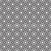 patterned-wallpaper-islamic-black-and-white