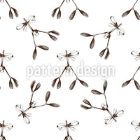 patterned-wallpaper-vintage-mistletoe