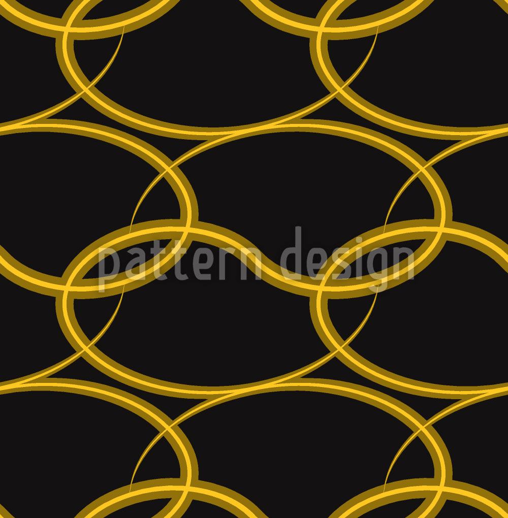 patterned-wallpaper-golden-weave