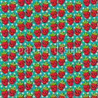 patterned-wallpaper-kawaii-strawberry