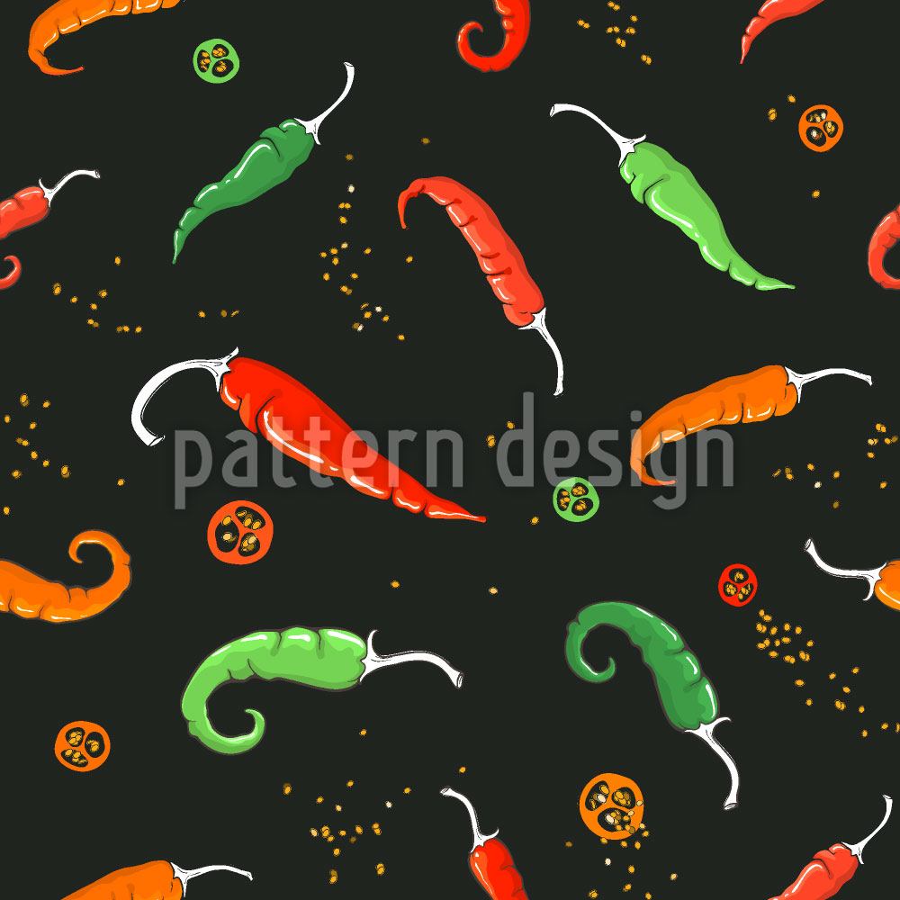 patterned-wallpaper-chili-peppers