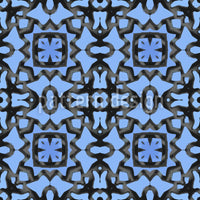 patterned-wallpaper-blue-orient