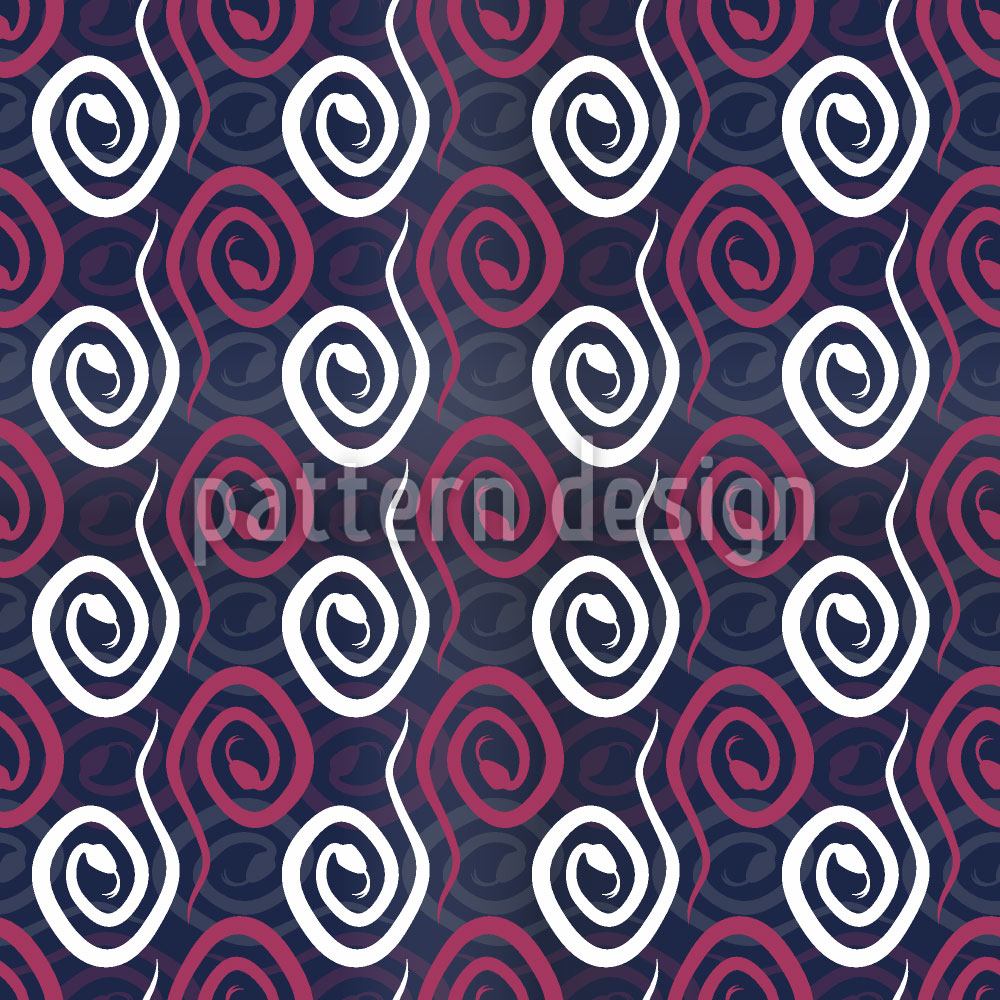 patterned-wallpaper-snake-curls