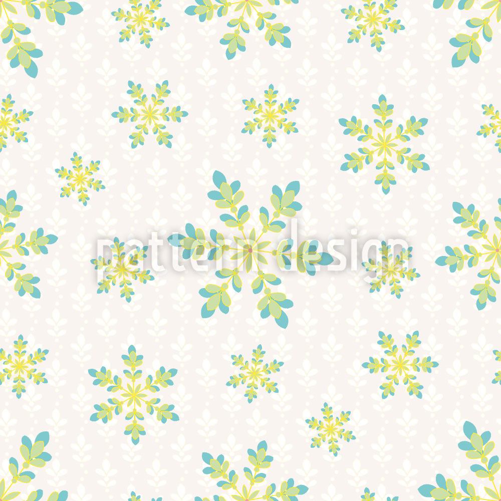 patterned-wallpaper-snowfall-in-spring