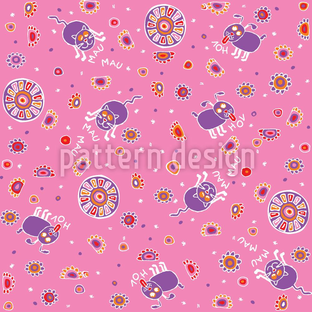 patterned-wallpaper-cute-pet-babies