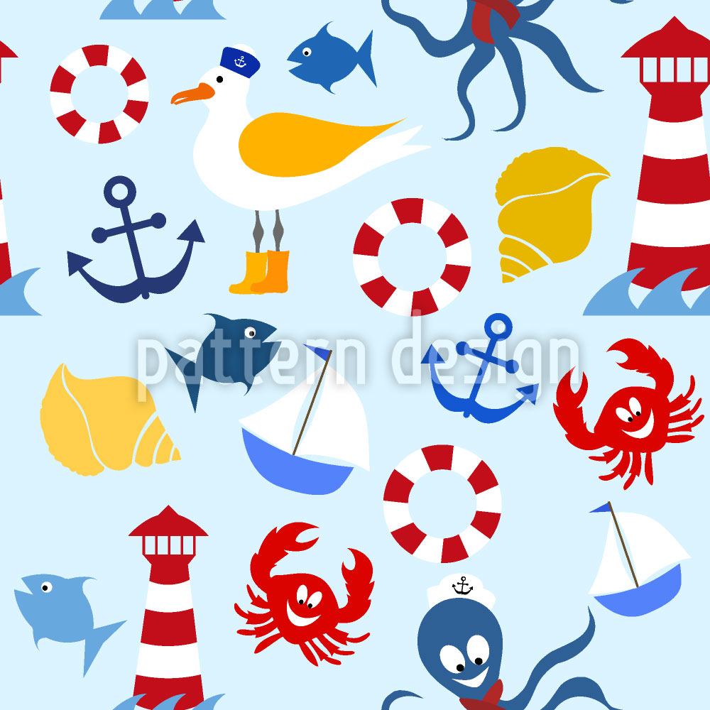 patterned-wallpaper-nautical-sea