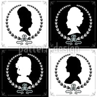 patterned-wallpaper-cameo-ladies